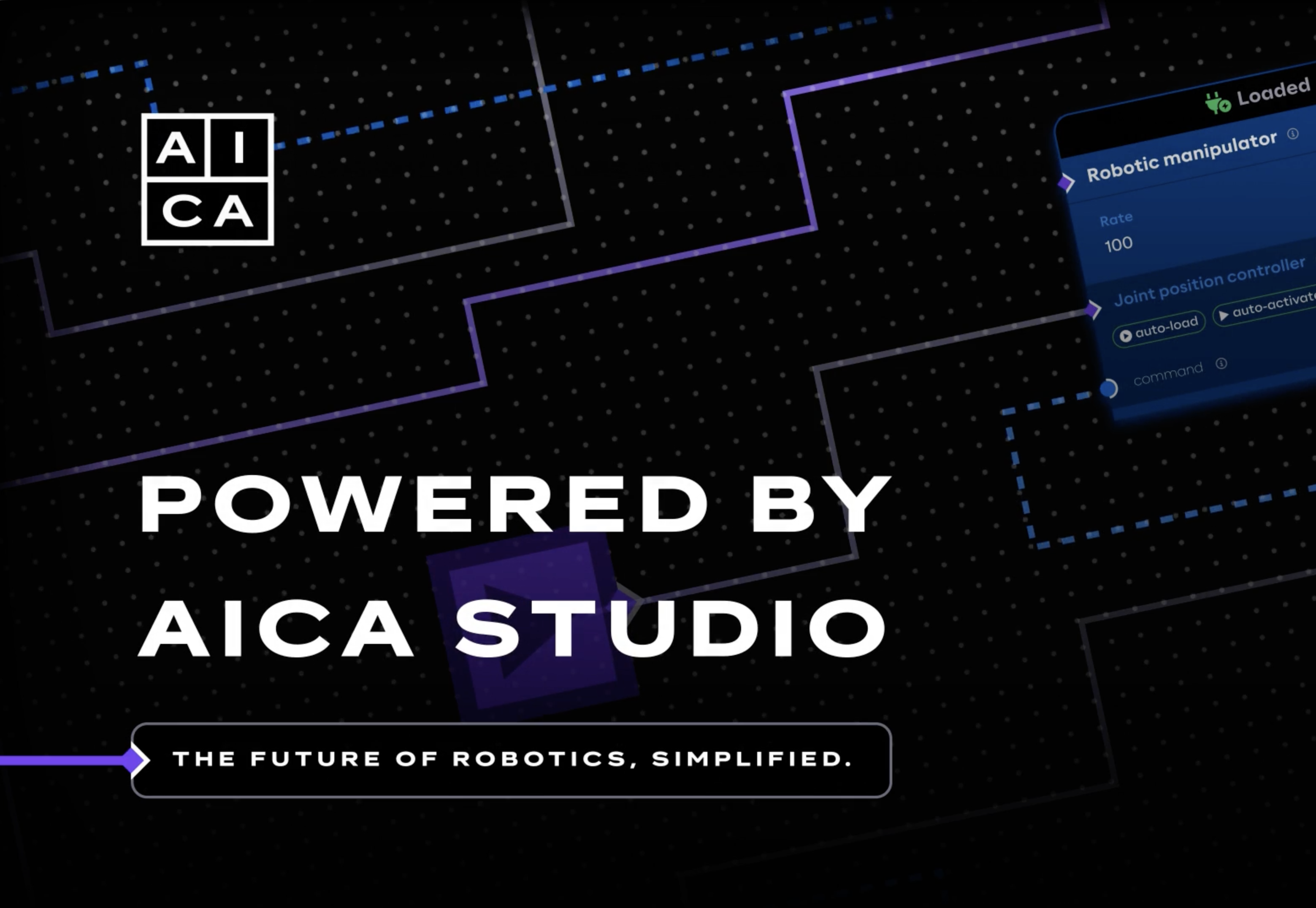 AICA Studio — Real-time robotics control software